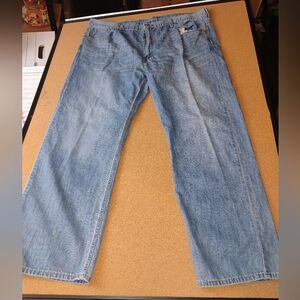Levis 569 Jeans Men's 42x32 Blue Denim Red Tab Streetwear CW-0818
